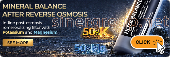 Remineralizer Water Filter Post Osmosis Potassium Magnesium PH Adjustment Water Filters Water Purifiers Water System